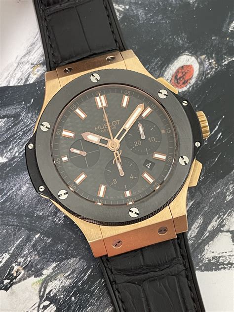 My oldest rep. Hublot Big Bang Polished Ceramic Rose Gold.